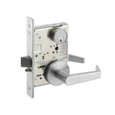 Accentra 8891FL Grade 1 Electric Mortise Lock, Augusta Lever, 24 Volt