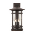 Capital Lighting CAP-935531 Mission Hills Urban / Industrial 3-Light Outdoor Wall-Lantern