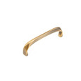 Schaub 511 4" Center to Center Arched Italian Contemporary Cabinet Pull