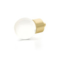 Schaub 59 City Lights Globe Glass Knob