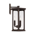 Capital Lighting CAP-946631 Walton Transitional 3-Light Outdoor Wall-Lantern