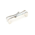 Schaub 662 Avalon Bay with Organic Shell Inlays 4" Center to Center Cabinet Pull