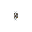 Leviton 54522-2 20 Amp Double-Pole Toggle Switch, Commercial Grade, Brown
