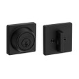 Kwikset 660SQT.DS Single Cylinder Square Deadbolt SmartKey with RCAL Latch and Dual RCS and 5303 Full Lip Strike K3