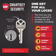Kwikset KWI-730PHL Perth Lever Privacy Door Lock with 6AL Latch and RCS Strike