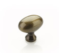 Schaub 719 1-3/8" Oval Country Traditional Cabinet Knob