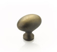 Schaub 719 1-3/8" Oval Country Traditional Cabinet Knob