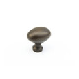 Schaub 719 1-3/8" Oval Country Traditional Cabinet Knob