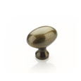 Schaub 719 1-3/8" Oval Country Traditional Cabinet Knob
