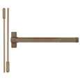 Stanley Security Grade 1 Heavy-Duty Narrow Stile Surface Vertical Rod Exit Device with Hex-Key Dogging