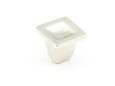 Schaub 810 1-1/4" Diameter Square Vinci Concave Cabinet Knob
