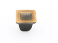 Schaub 810 1-1/4" Diameter Square Vinci Concave Cabinet Knob