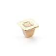 Schaub 810 1-1/4" Diameter Square Vinci Concave Cabinet Knob