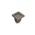 Schaub 810 1-1/4" Diameter Square Vinci Concave Cabinet Knob
