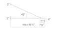WAC Lighting 5" Endurance LED Single Signage Light