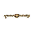 Schaub 954P 3-3/4" Center to Center Floral Heirloom Treasures Cabinet Pull