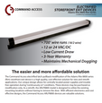 Command Access Electrified Exit Device MD-ALRP - Modified Adams Rite 8800 Rim Series Storefront Exit Device