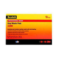 3M 2200-6-1/2X4-1/2IN Scotch Vinyl Mastic Pad 2200, 6-1/2 in x 4-1/2 in, Black, 100 pads/carton, 100 pads/case