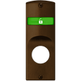 Corbin Russwin ML190 V30 Indicator for Sectional Trim with Cylinder Prep, Exterior displays Icons only in Green & Red