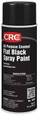 CRC 18008 All Purpose Enamel Spray Paint-Flat Black, 10 Wt Oz