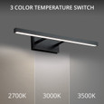 WAC Lighting 17" Parallax LED 3-CCT Up or Down Bathroom Vanity or Wall Light