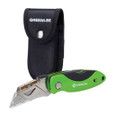 Greenlee 52058221 Folding Utility Knife, Heavy-Duty
