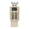 Intermatic EI500C 7-Day Standard Programmable Timer, 125 VAC, 15A, Ivory