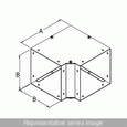 Hammond Manufacturing CWEL1090 ELBOW 090 DEG 10X10
