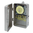 Intermatic T104P 24-Hour Mechanical Time Switch, 208-277 VAC, 60Hz, DPST, Indoor/Outdoor Plastic Enclosure, 1 Hour Interval Intermatic T104P 24-Hour Mechanical Time Switch, 208-277 VAC, 60Hz, DPST, Indoor/Outdoor Plastic Enclosure, 1 Hour Interval