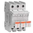 Mersen UL 98 Fusible Switch 600VAC Class CC 30A 3-Pole DIN Rail Mount