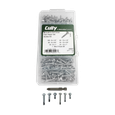 Minerallac #8 & #10 Pan Head Phillips Tek Screw Kit 381-Piece with Power Bit - Zinc Plated Steel