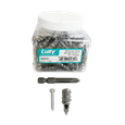 Minerallac EZ Anchor Self-Drilling Drywall Anchor Kit #6 with Zinc Alloy Construction and Phillips/Slotted Screws