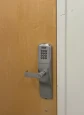 Schlage Electronics CO-100 Standalone Electronic Rim/Concealed Exit Device Trim, Classroom/Storeroom Function, Keypad Reader