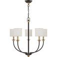 Quoizel Lighting ADY5005 Traditional Audley 5-Light Chandelier