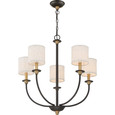 Quoizel Lighting ADY5005 Traditional Audley 5-Light Chandelier