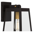 Quoizel Lighting AMBL8407 Traditional Amberly Grove 1-Light Outdoor Wall Lantern