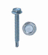 Minerallac 79216J 12-14 x 1" Self-Drilling (TEK) Sheet Metal Screw, Hex Washer Head, #3 Drill Point, Zinc Plated, Jar