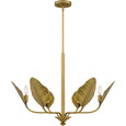 Quoizel Lighting BAY5028 Modern Bayley  6-Light Chandelier