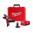 Milwaukee Tool 2472-21XC M12, 600 MCM Cable Cutter Kit