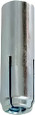 Minerallac 60402J 1/4-20 x 1" Steel Drop-In Anchors, Includes Setting Tool, Zinc Plated,Jar