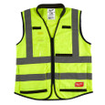 Milwaukee Tool 48-73-5042 Class 2 High Visibility Yellow Performance Safety Vest - L/XL