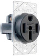 Pass & Seymour 3894 50 Amp 125/250V NEMA 14-50R Flush Mount Electrical Outlet for Ranges / Dryers
