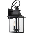 Quoizel QZL-CCR8408 Traditional Outdoor wall lantern 8"