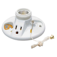 Pass & Seymour 288 White Medium Base Lampholder, cULus Listed