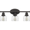 Quoizel Lighting CVL8622 Transitional Caverly 3-Light Bath Lighting