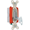 Pass & Seymour PS20AC1L Extra Heavy-Duty Specification Grade Locking Switch, Gray