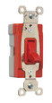 Pass & Seymour PT20AC1RED PlugTail Single Pole 20A Toggle Switch, Red