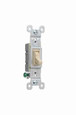 Pass & Seymour 660IG Trademaster Grounding Toggle Switch, Ivory Pass & Seymour 660IG Trademaster Grounding Toggle Switch, Ivory
