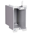 Pass & Seymour S122W Deep Old Work Switch and Outlet Box with Quick/Click, Thermoplastic