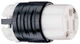 Pass & Seymour PS5269X 15A, 125V Extra-Hard Use Spec-Grade Connector, Black and White Pass & Seymour PS5269X 15A, 125V Extra-Hard Use Spec-Grade Connector, Black and White